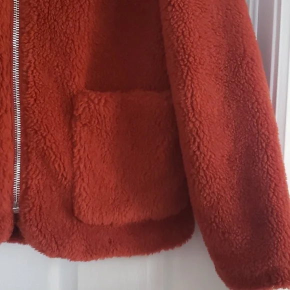 Topshop Teddy Jacket - Picture 2 of 7